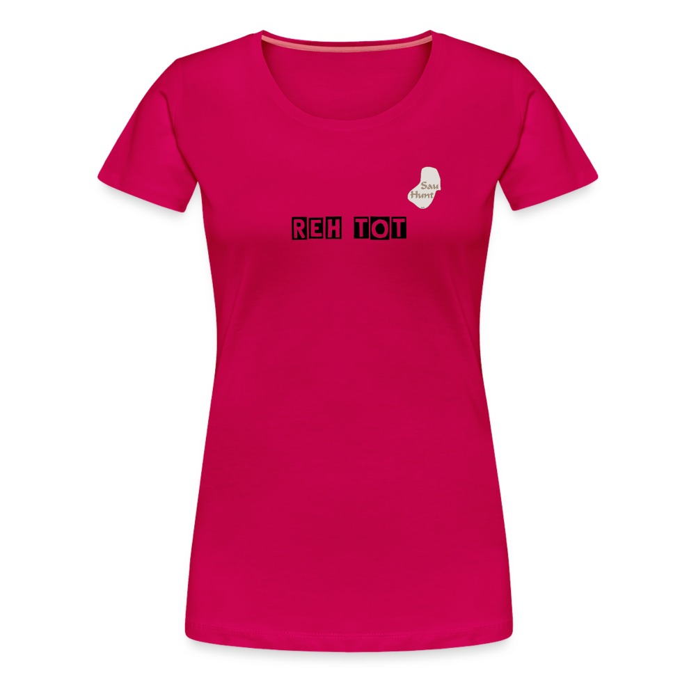 SauHunt T-Shirt (Premium) - Reh tot - dunkles Pink