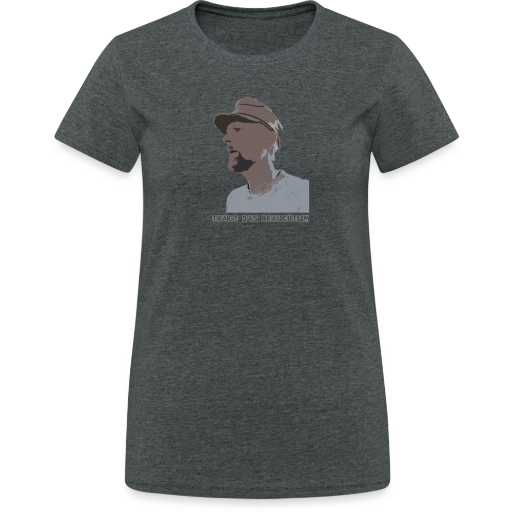 SauHunt T-Shirt für Sie (Gildan) - Brauchtum - Dunkelgrau meliert