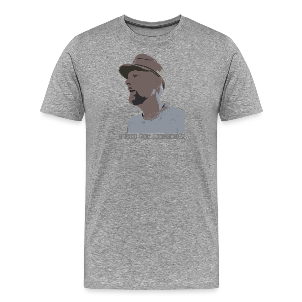 SauHunt T-Shirt (Gildan) - Brauchtum - Grau meliert