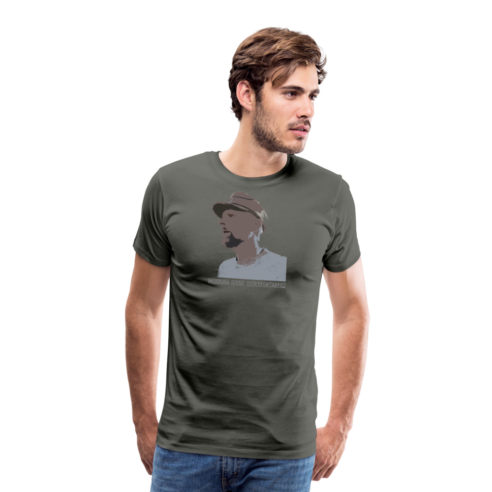 SauHunt T-Shirt (Gildan) - Brauchtum - Asphalt