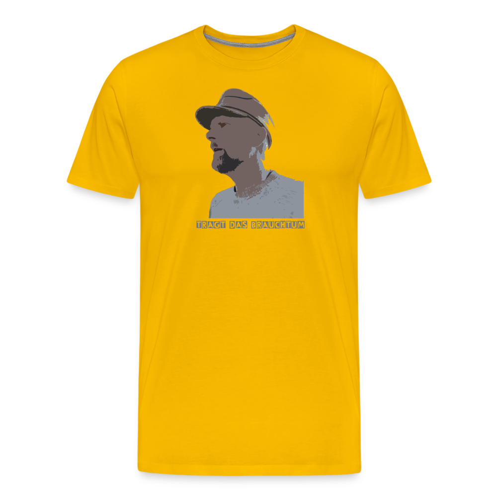 SauHunt T-Shirt (Gildan) - Brauchtum - Sonnengelb