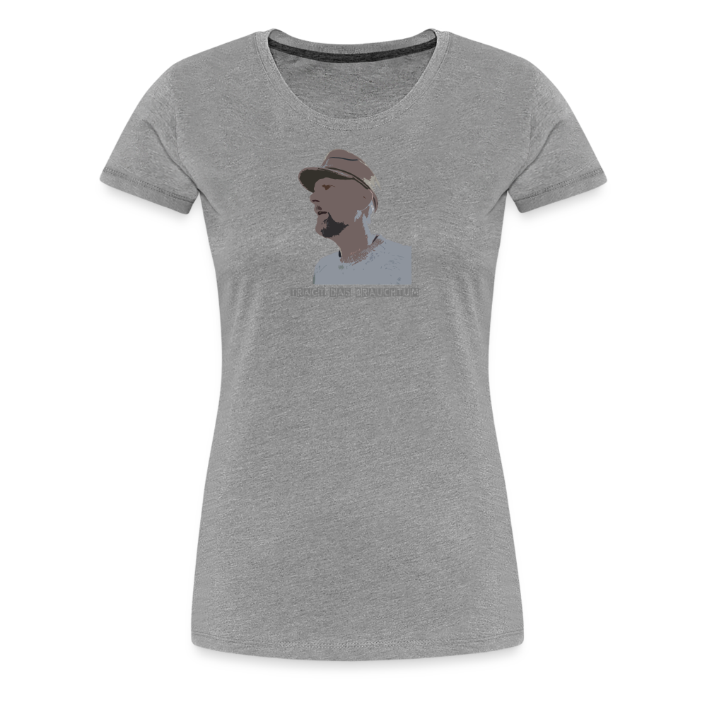 SauHunt T-Shirt für Sie (Premium) - Brauchtum - Grau meliert