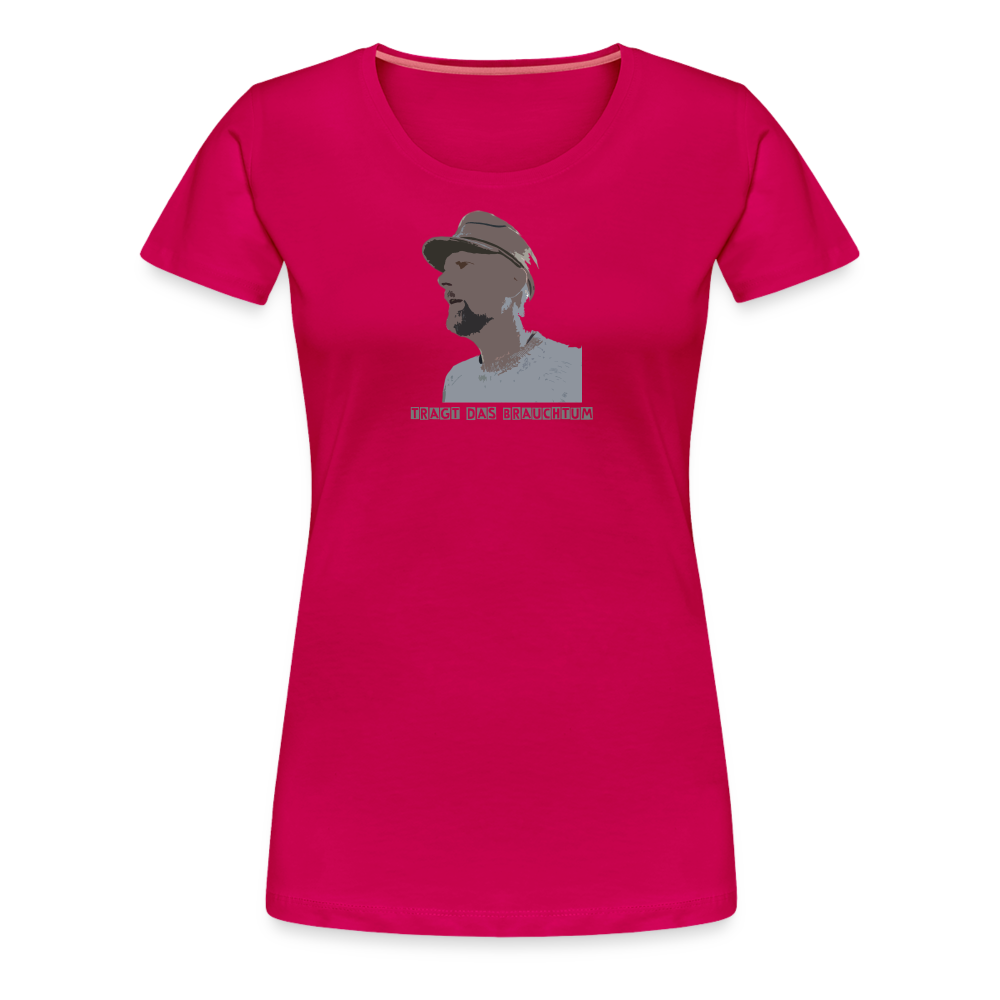 SauHunt T-Shirt für Sie (Premium) - Brauchtum - dunkles Pink