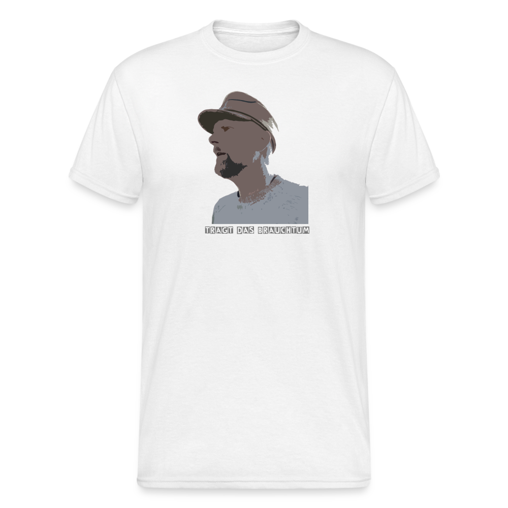 SauHunt T-Shirt (Gildan) - Brauchtum - weiß