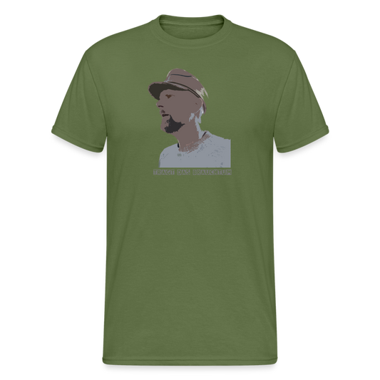 SauHunt T-Shirt (Gildan) - Brauchtum - Militärgrün