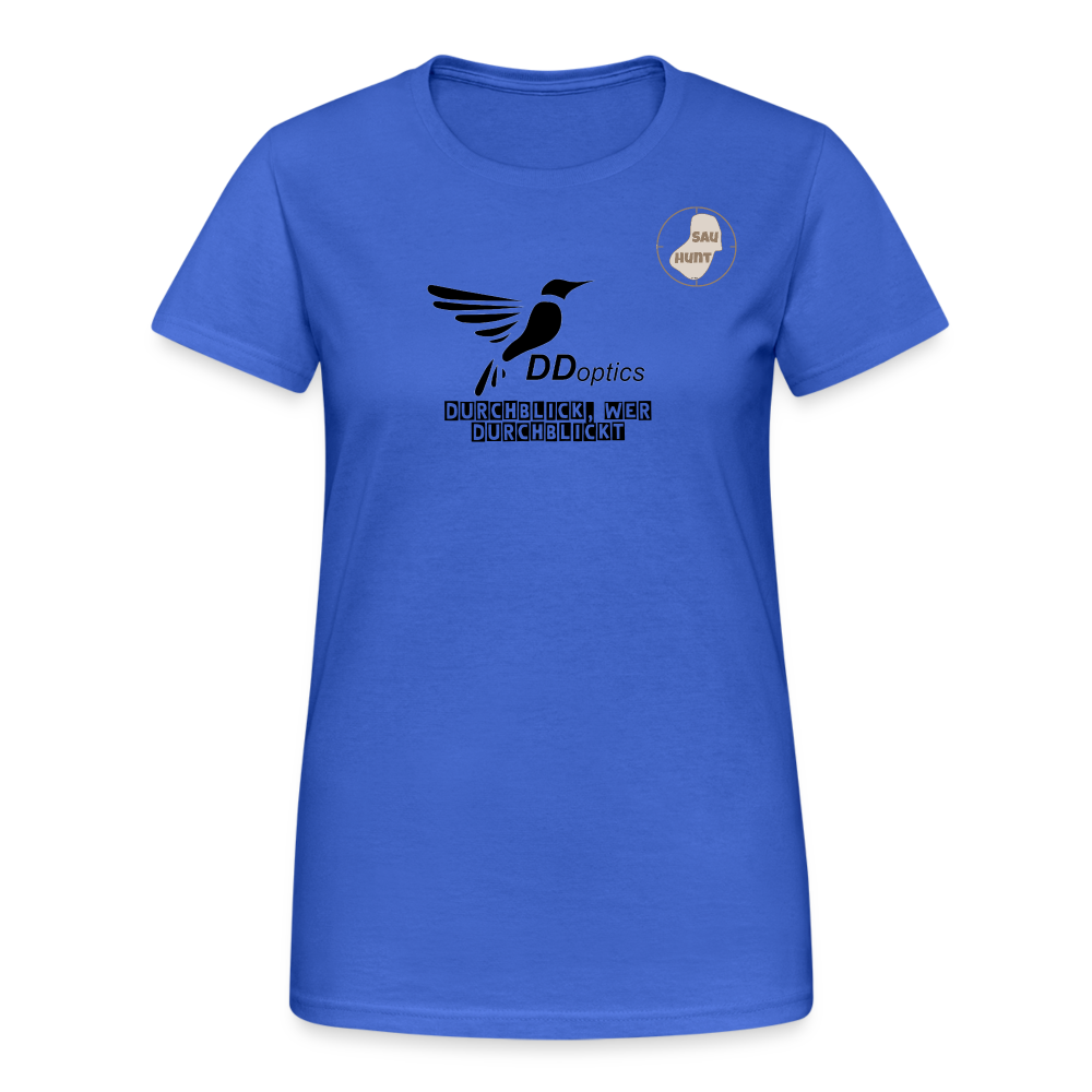 SauHunt T-Shirt für Sie (Gildan) - DDOptics - Königsblau