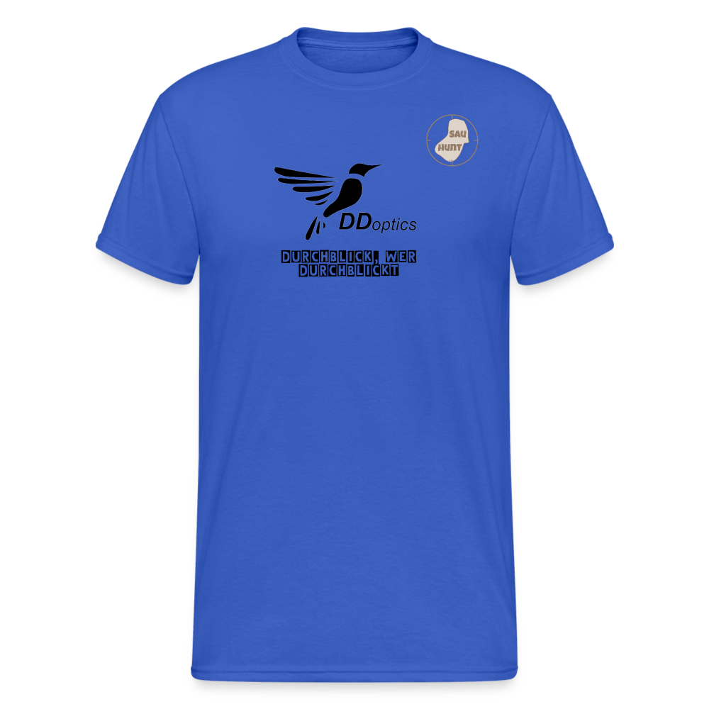 SauHunt T-Shirt (Gildan) - DDOptics - Königsblau