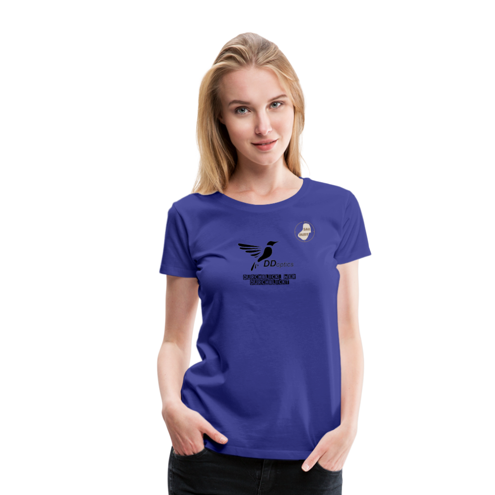 SauHunt T-Shirt für Sie (Premium) - DDOptics - Königsblau