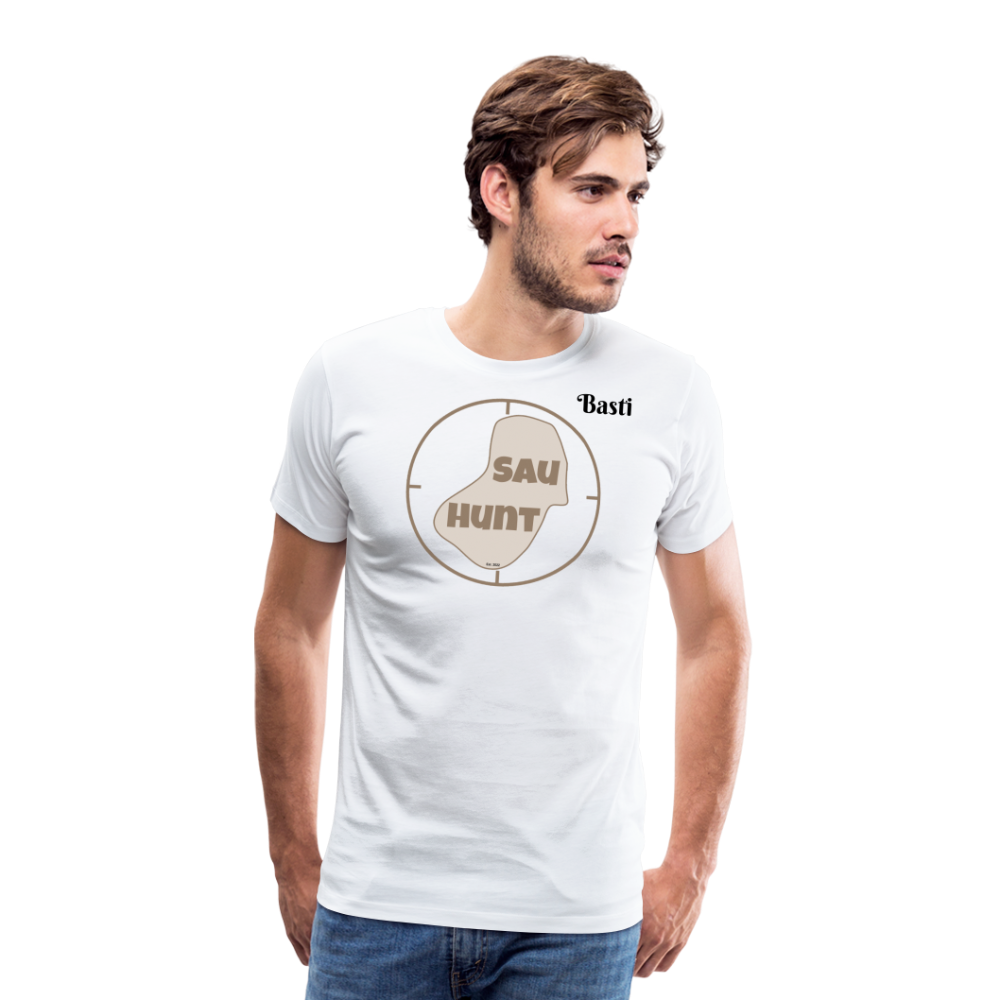 SauHunt Promo Shirt - weiß