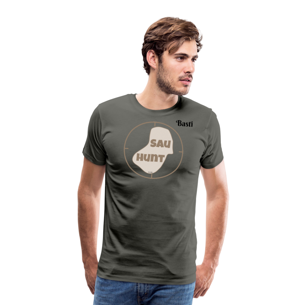 SauHunt Promo Shirt - Asphalt