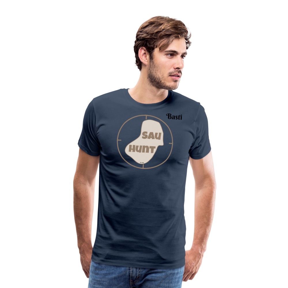 SauHunt Promo Shirt - Navy