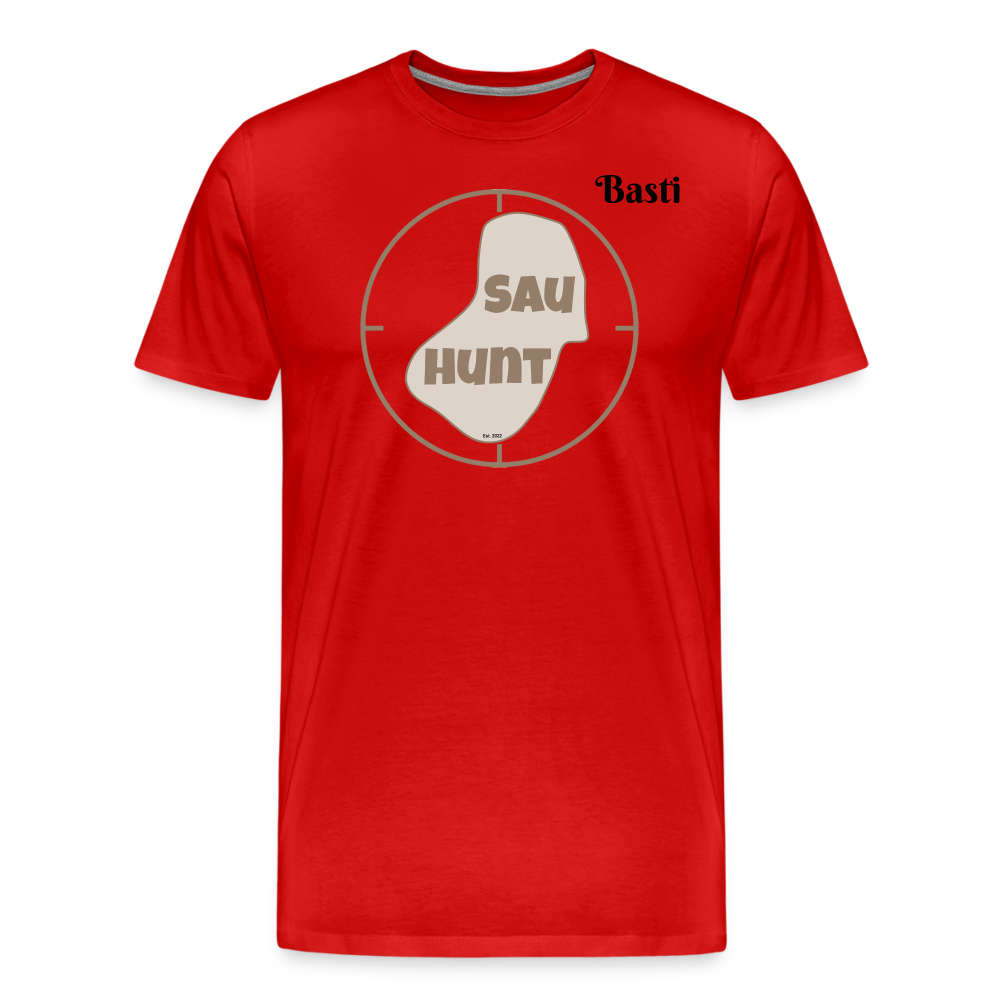 SauHunt Promo Shirt - Rot