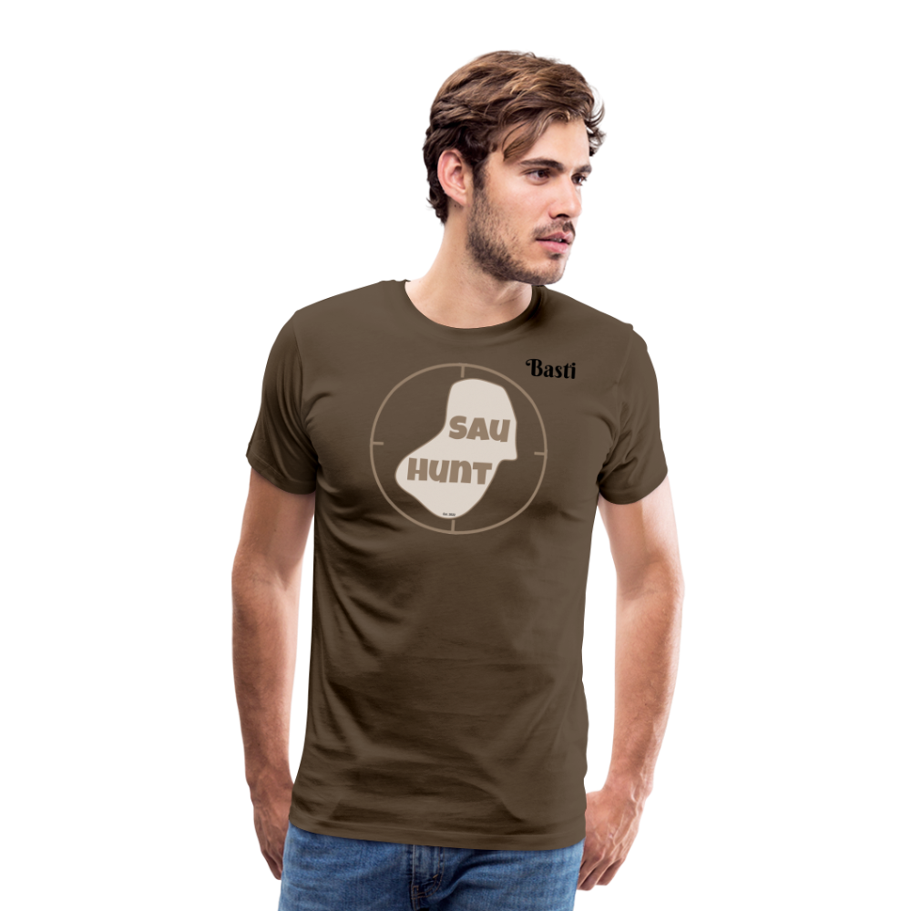 SauHunt Promo Shirt - Edelbraun