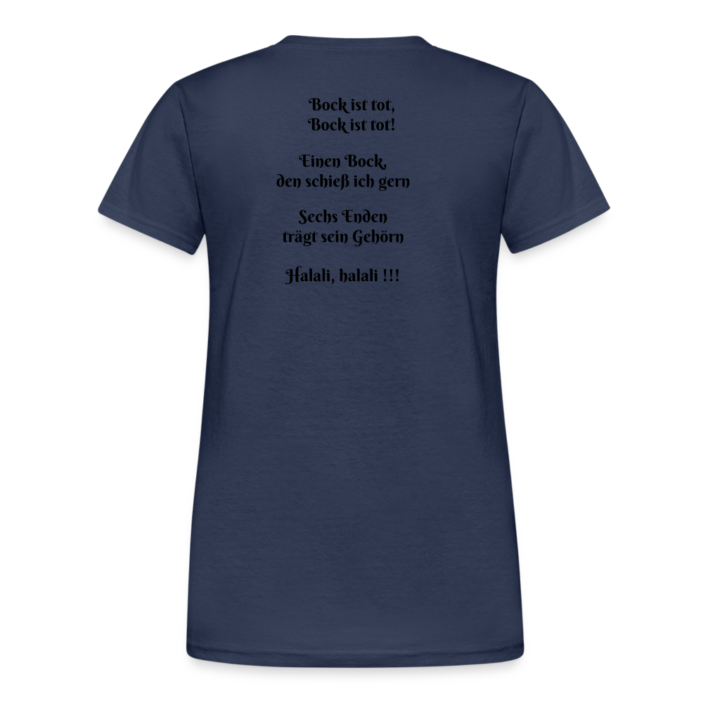 SauHunt T-Shirt (Gildan) - Reh tot - Navy