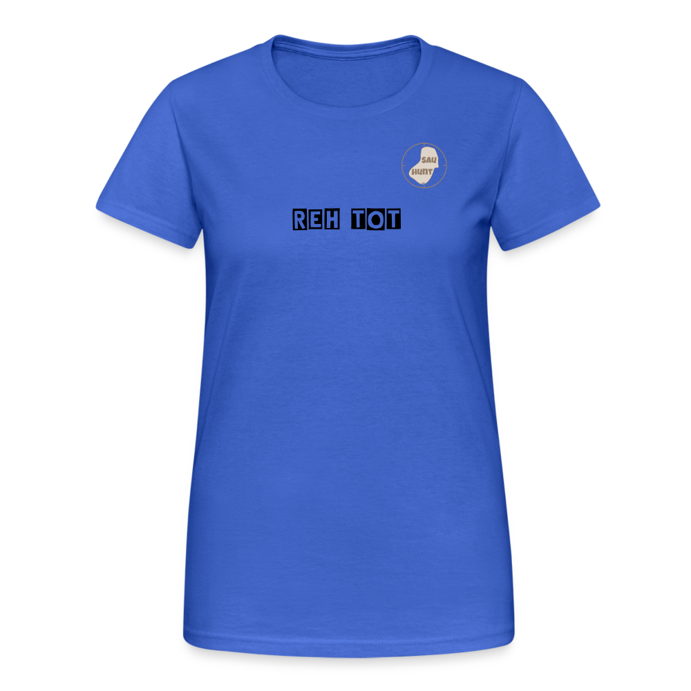 SauHunt T-Shirt (Gildan) - Reh tot - Königsblau