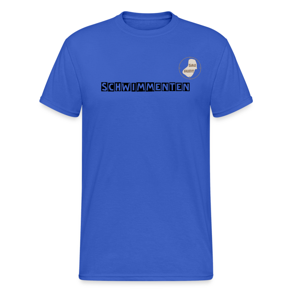SauHunt T-Shirt (Gildan) - Schwimmenten - Königsblau