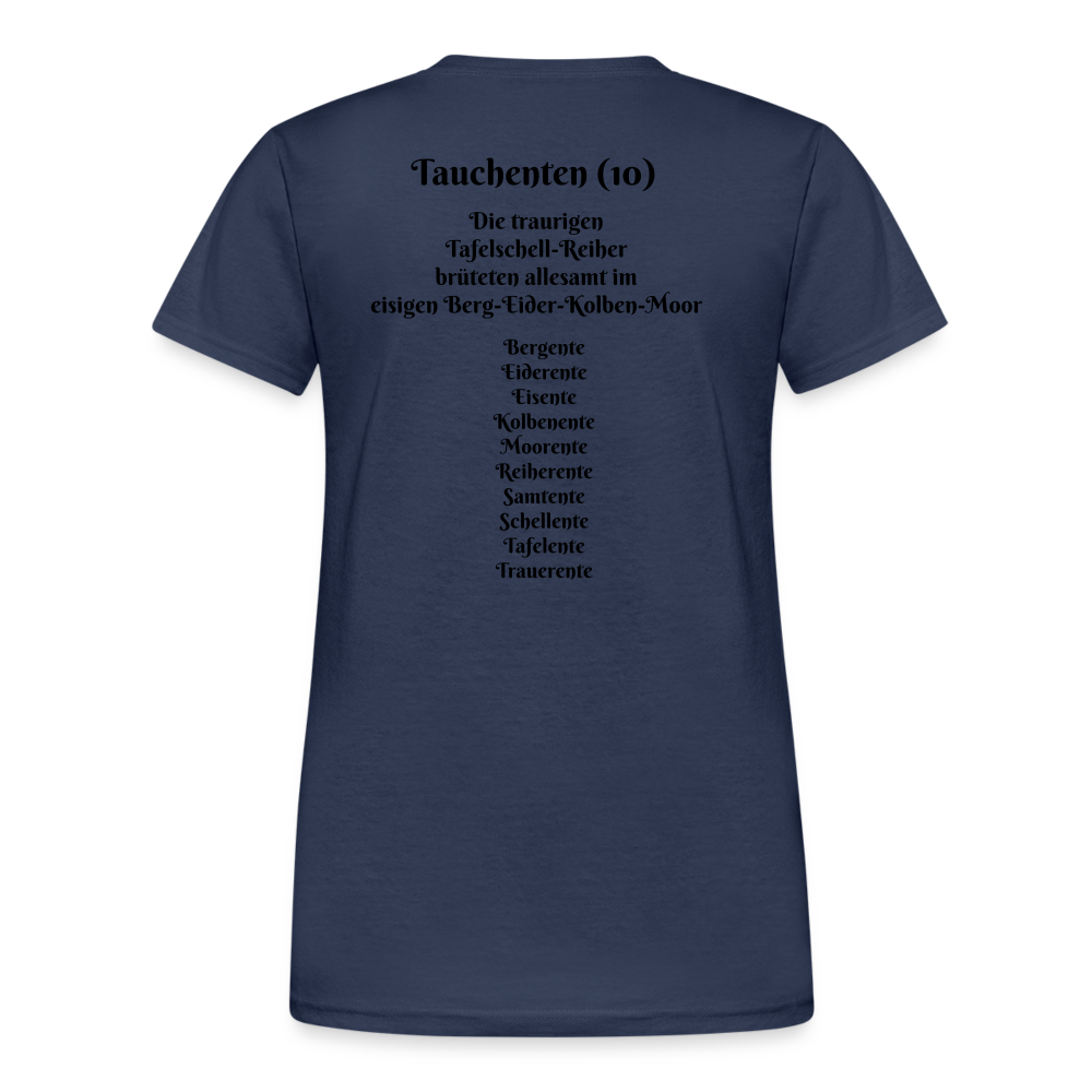 SauHunt T-Shirt für Sie (Gildan) - Tauchenten - Navy