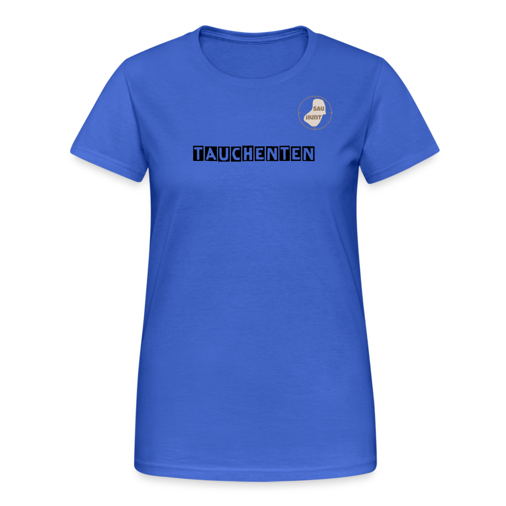 SauHunt T-Shirt für Sie (Gildan) - Tauchenten - Königsblau