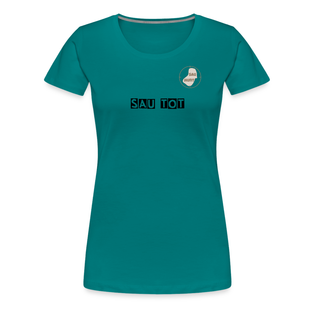 SauHunt T-Shirt für Sie (Gildan) - Sau tot - Divablau
