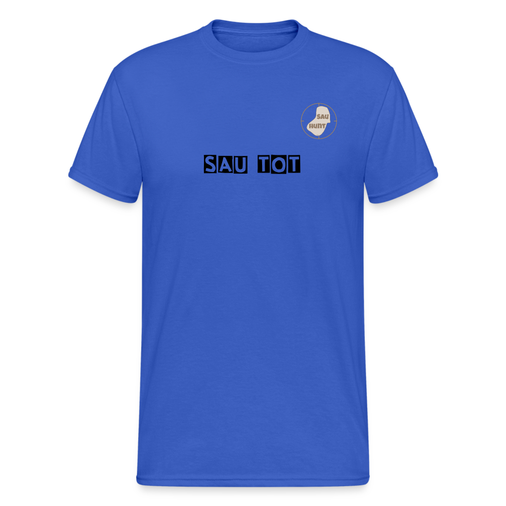 SauHunt T-Shirt (Gildan) - Sau tot - Königsblau