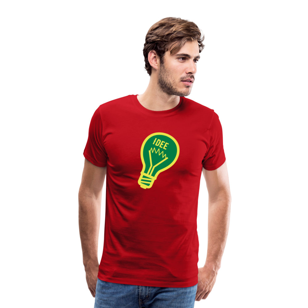 Funshirt - Idee - Rot