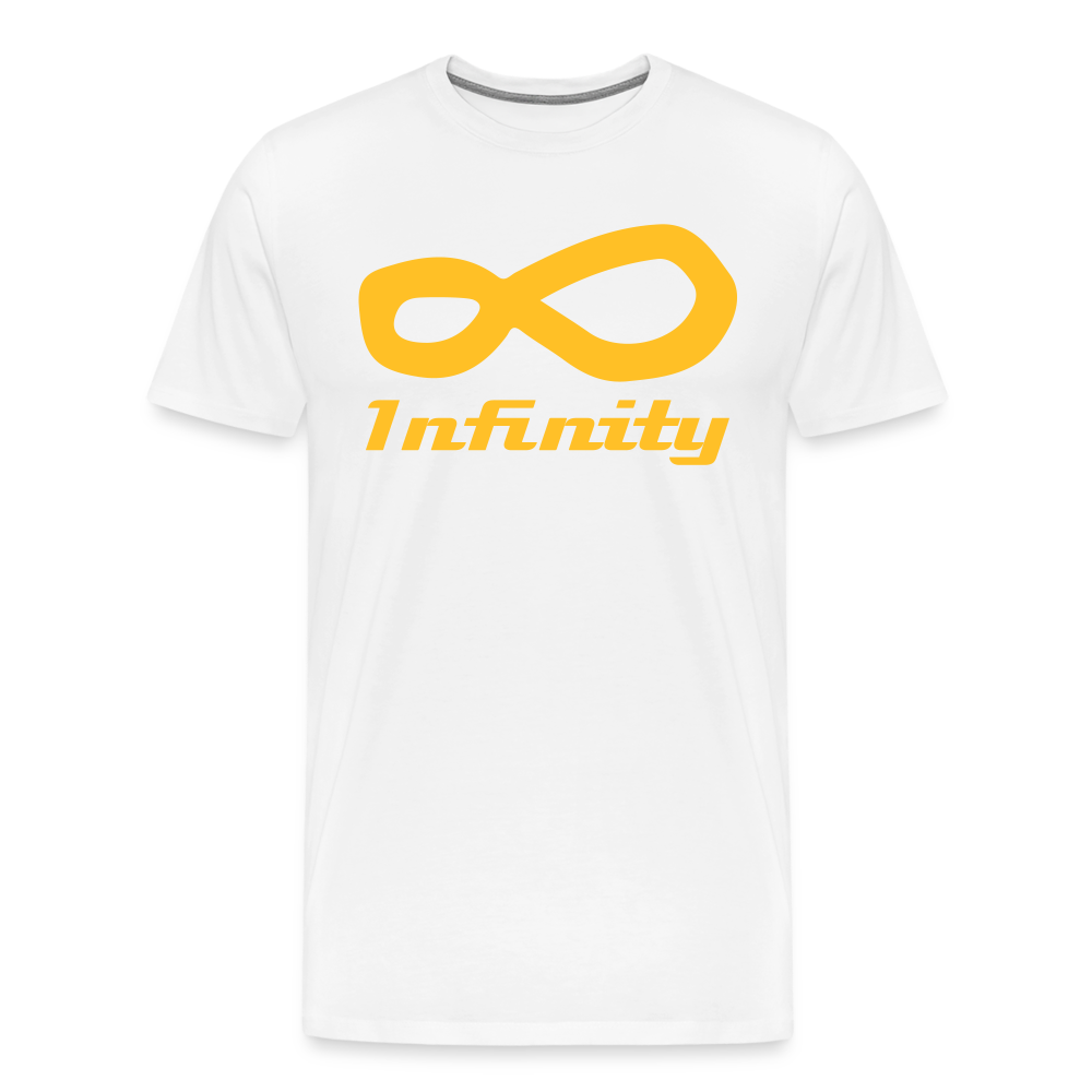 Men’s Premium T-Shirt - Infinity - weiß