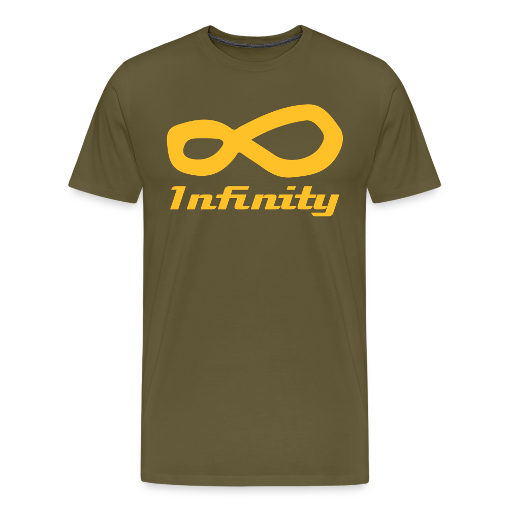 Men’s Premium T-Shirt - Infinity - Khaki