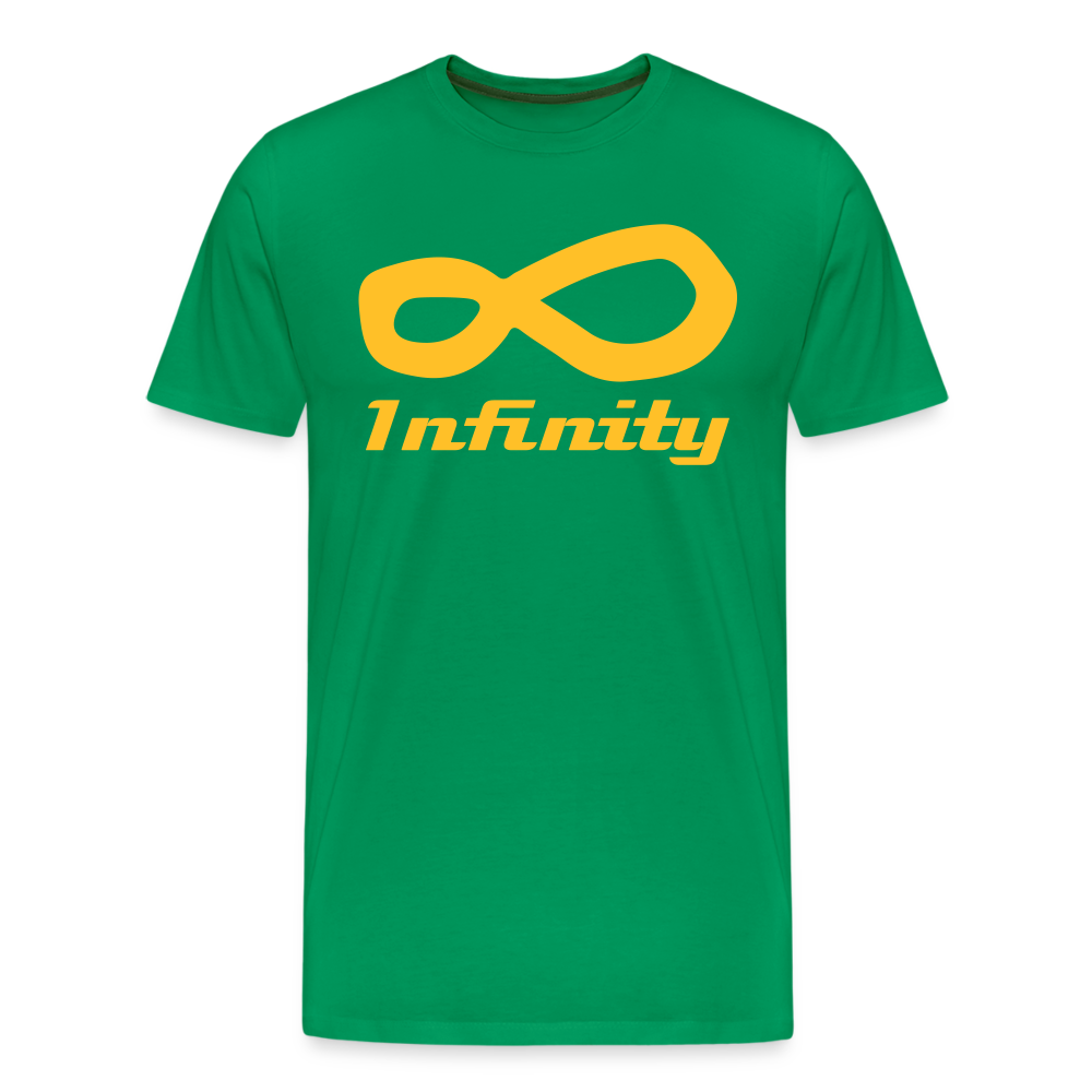 Men’s Premium T-Shirt - Infinity - Kelly Green