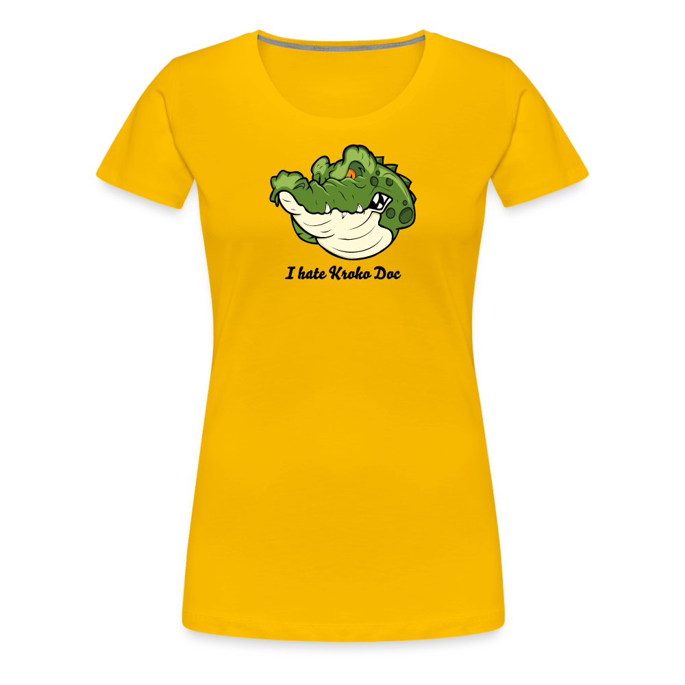 Girl’s Premium T-Shirt - Kroko - Sonnengelb
