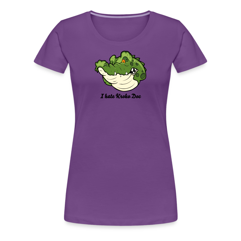 Girl’s Premium T-Shirt - Kroko - Lila
