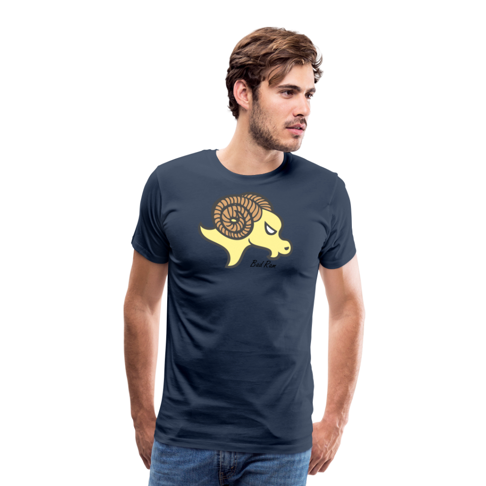 Men’s Premium T-Shirt - Ram - Navy