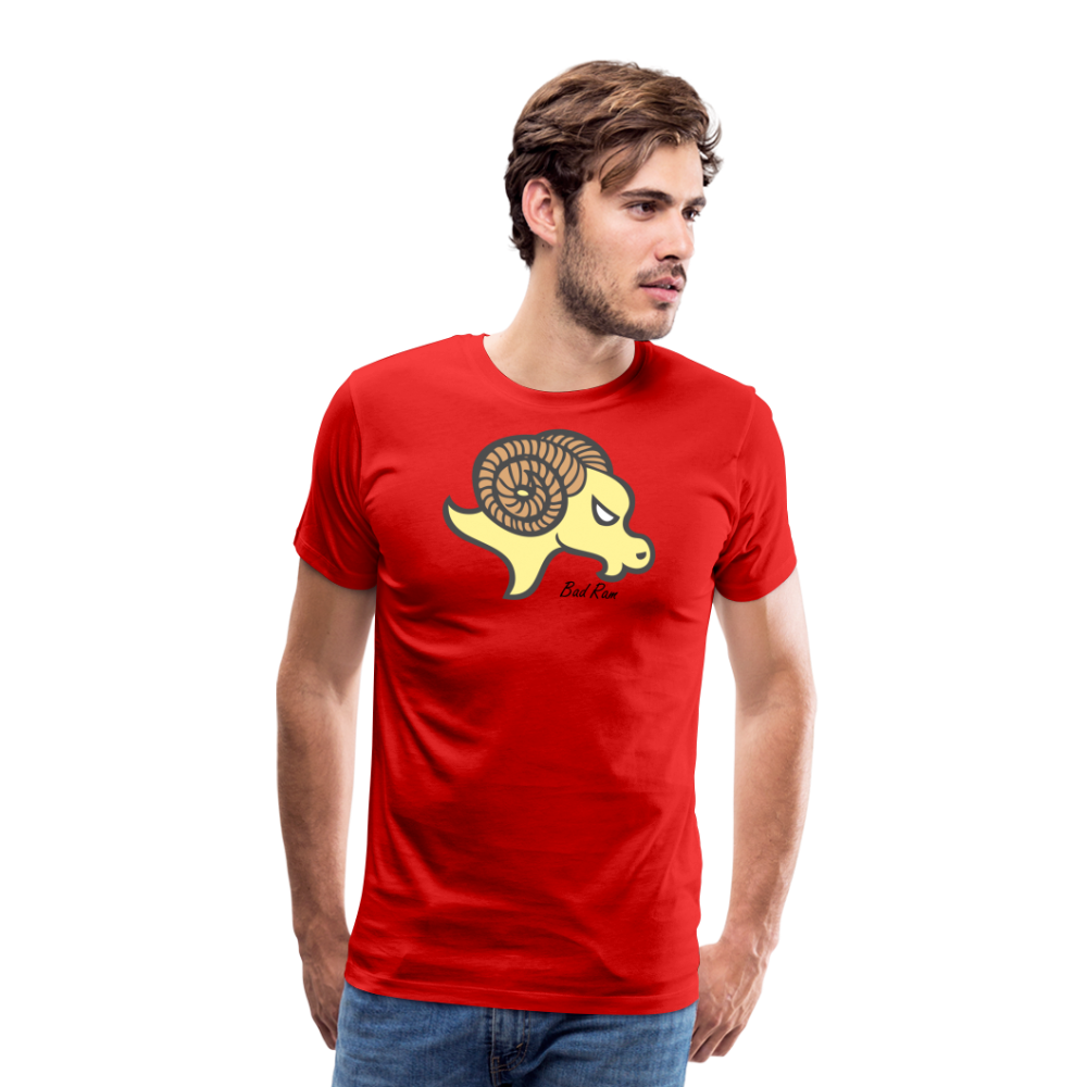 Men’s Premium T-Shirt - Ram - Rot