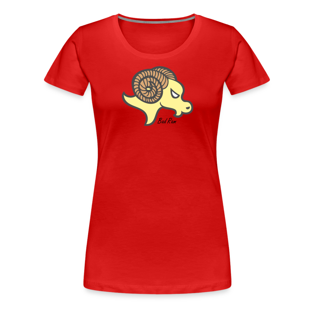 Girl’s Premium T-Shirt - Ram - Rot
