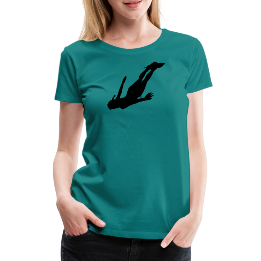 Girl’s Premium T-Shirt - Diver woman - Divablau