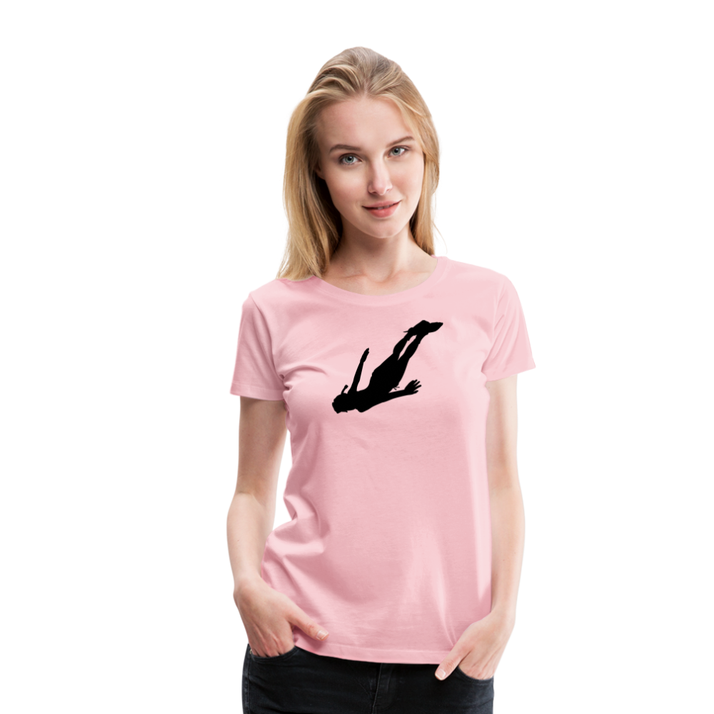 Girl’s Premium T-Shirt - Diver woman - Hellrosa