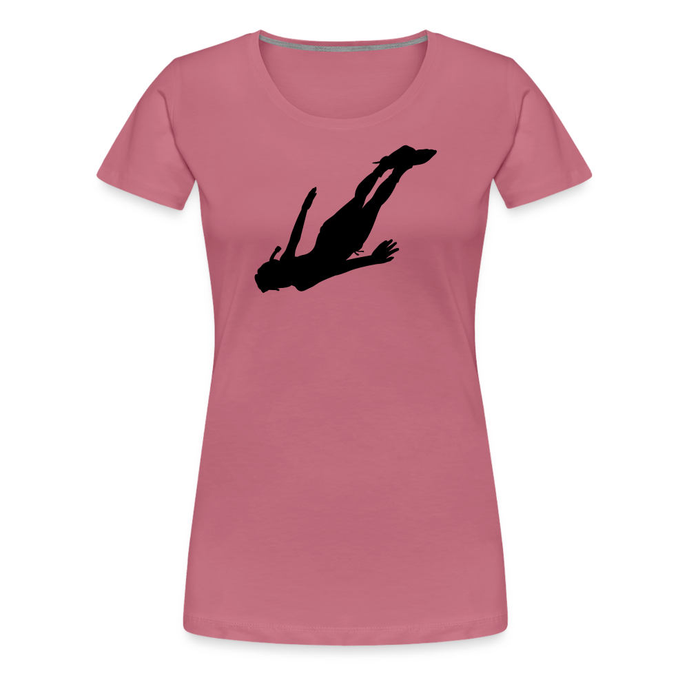 Girl’s Premium T-Shirt - Diver woman - Malve
