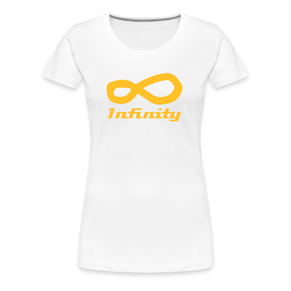 Girl’s Premium T-Shirt - Infinity - weiß