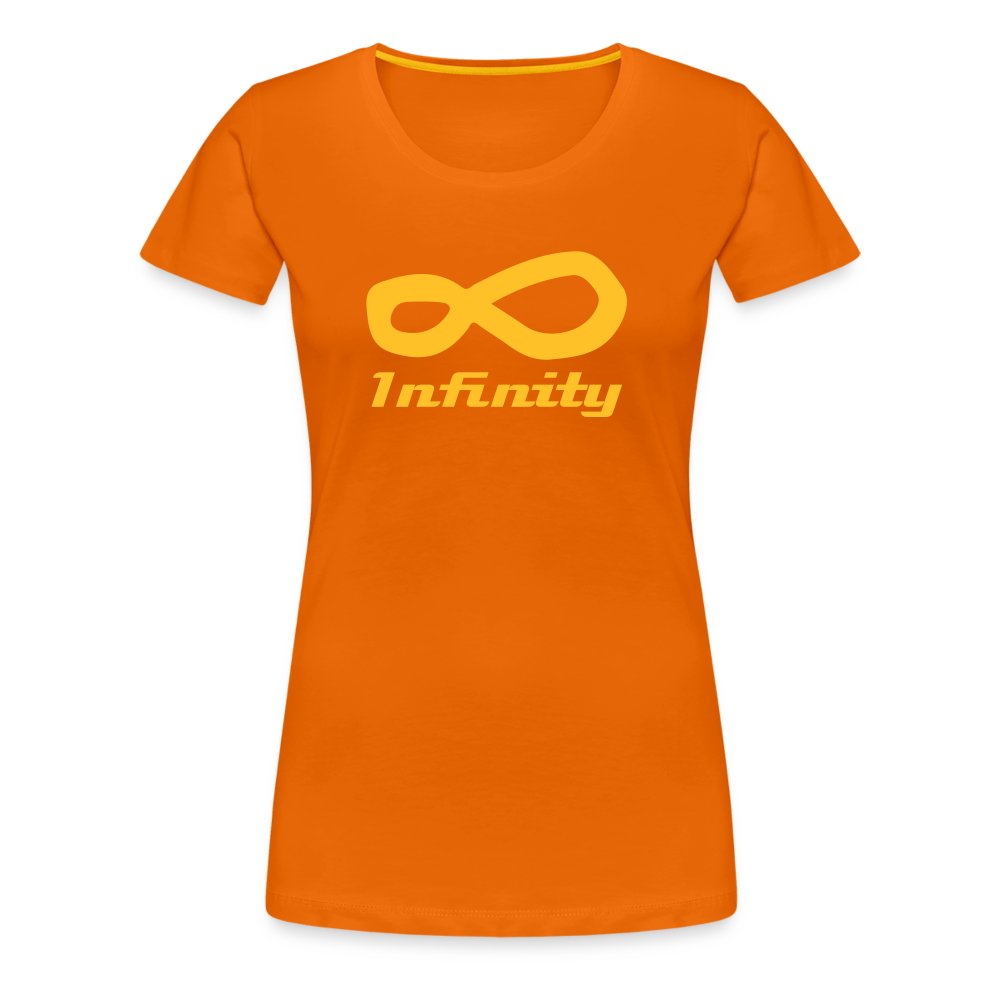 Girl’s Premium T-Shirt - Infinity - Orange
