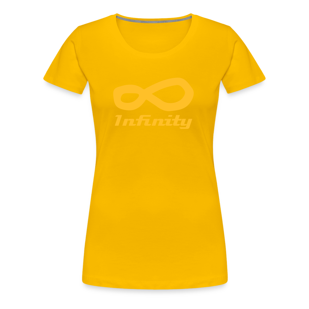 Girl’s Premium T-Shirt - Infinity - Sonnengelb