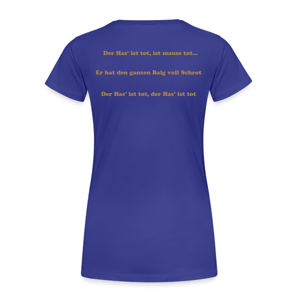 Girl’s Premium T-Shirt - Hase tot - Königsblau