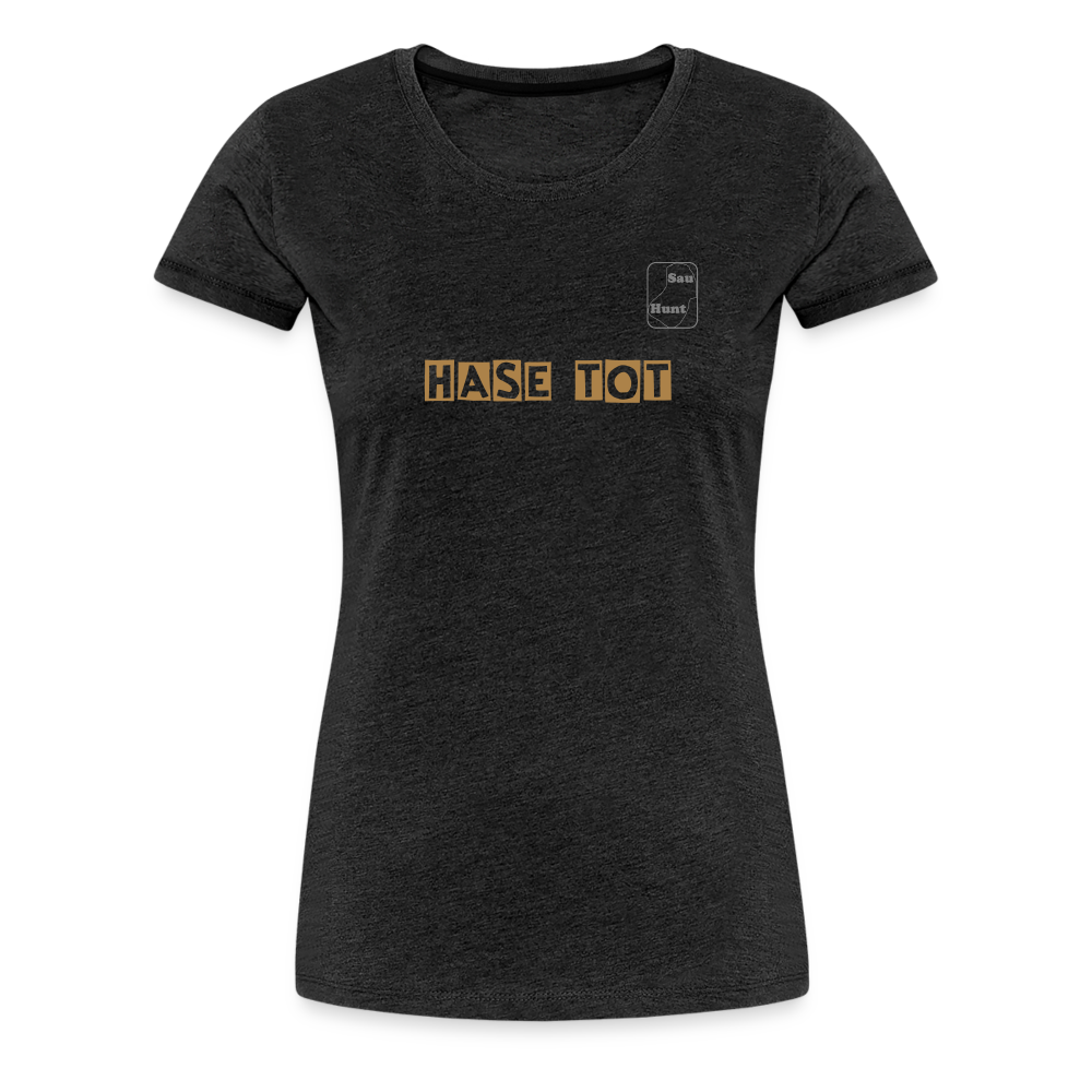 Girl’s Premium T-Shirt - Hase tot - Anthrazit