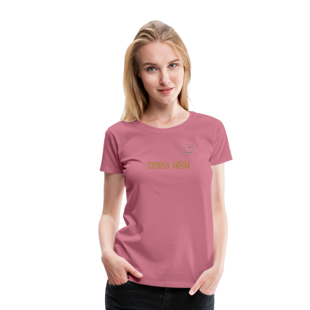 Girl’s Premium T-Shirt - Hase tot - Malve