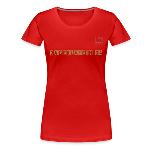 Girl’s Premium T-Shirt - Setzzeiten - Rot