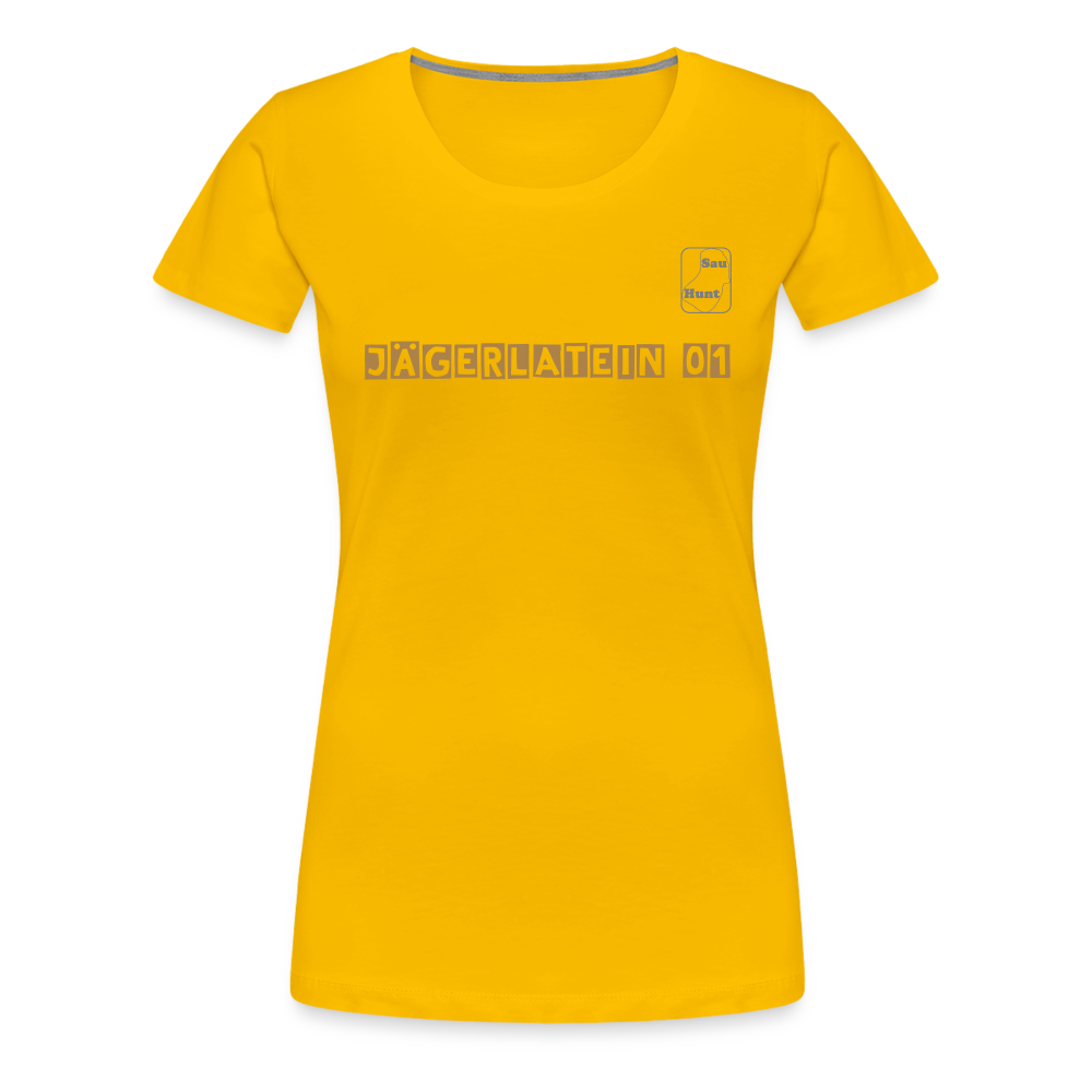 Girl’s Premium T-Shirt - Kimme&Korn - Sonnengelb