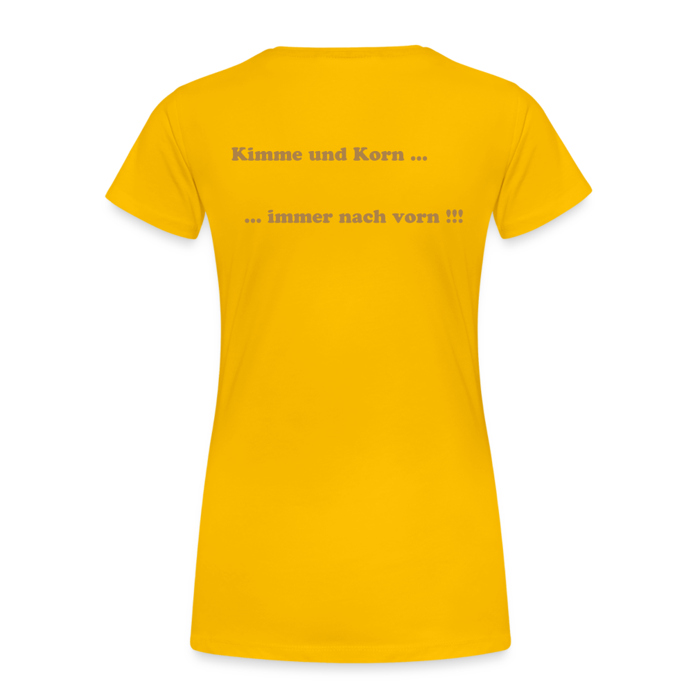 Girl’s Premium T-Shirt - Kimme&Korn - Sonnengelb
