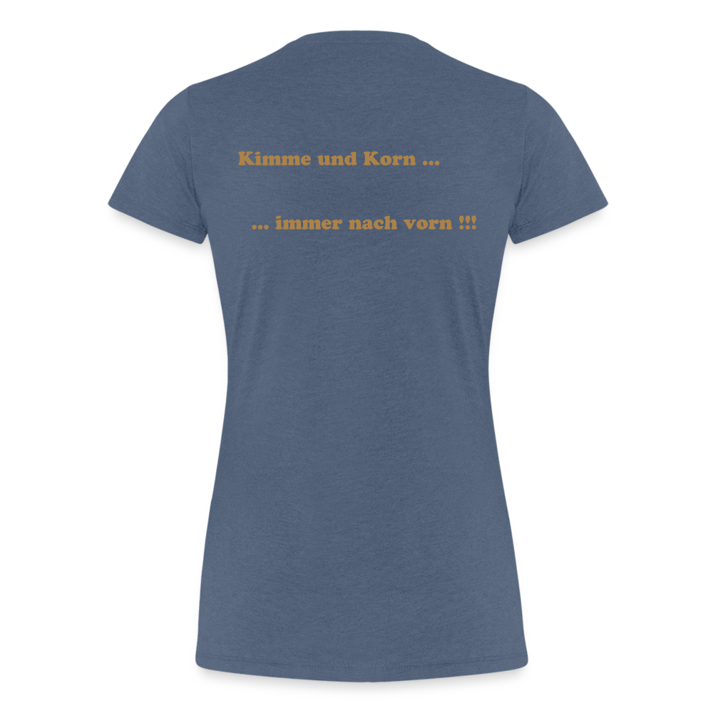 Girl’s Premium T-Shirt - Kimme&Korn - Blau meliert