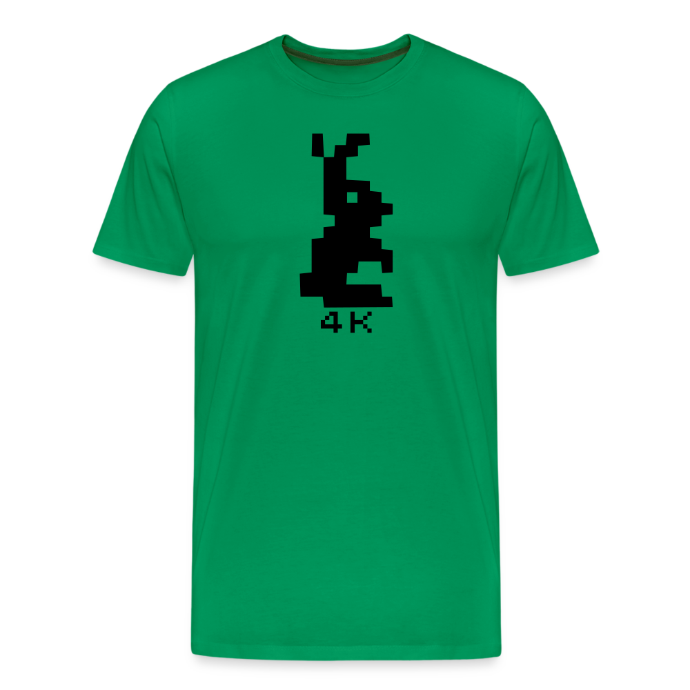 Men’s Premium T-Shirt - 4k Hase - Kelly Green