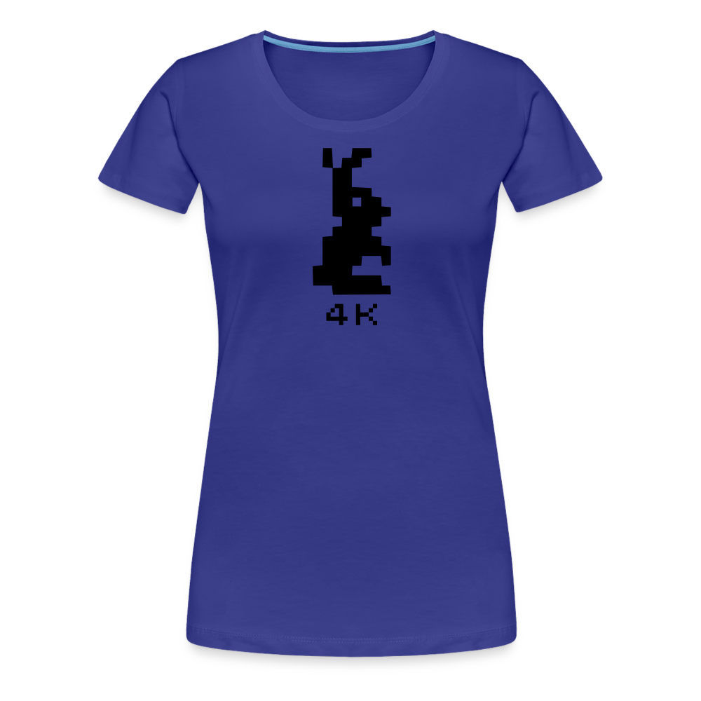 Girl's Premium T-Shirt - 4k Hase - Königsblau