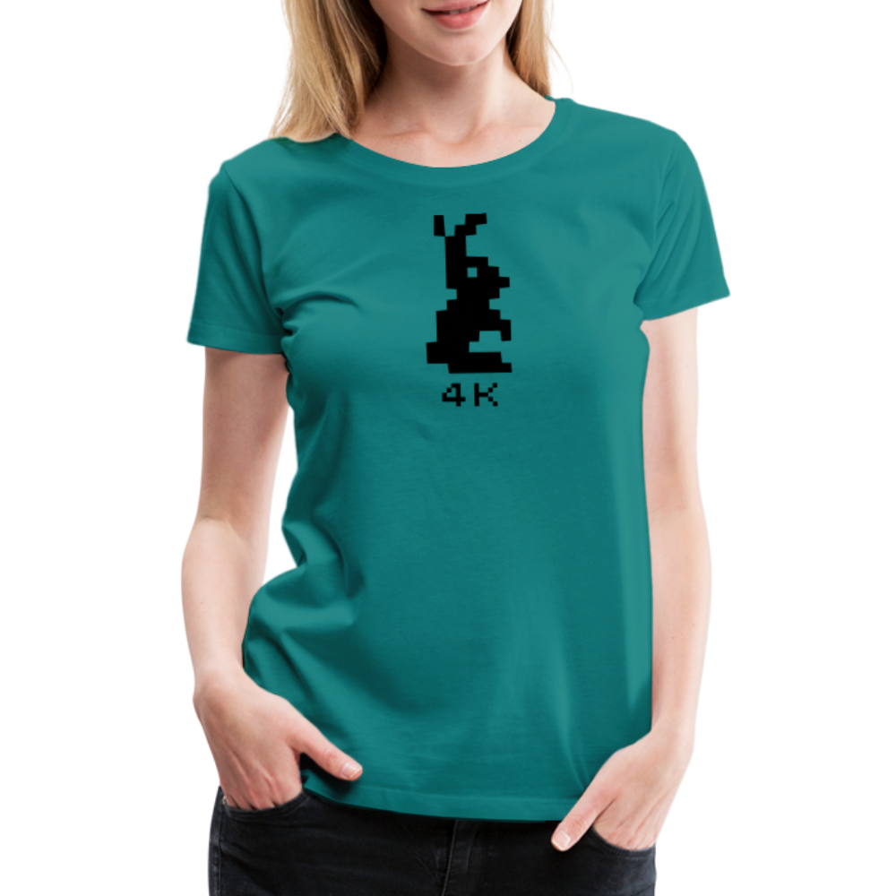 Girl's Premium T-Shirt - 4k Hase - Divablau