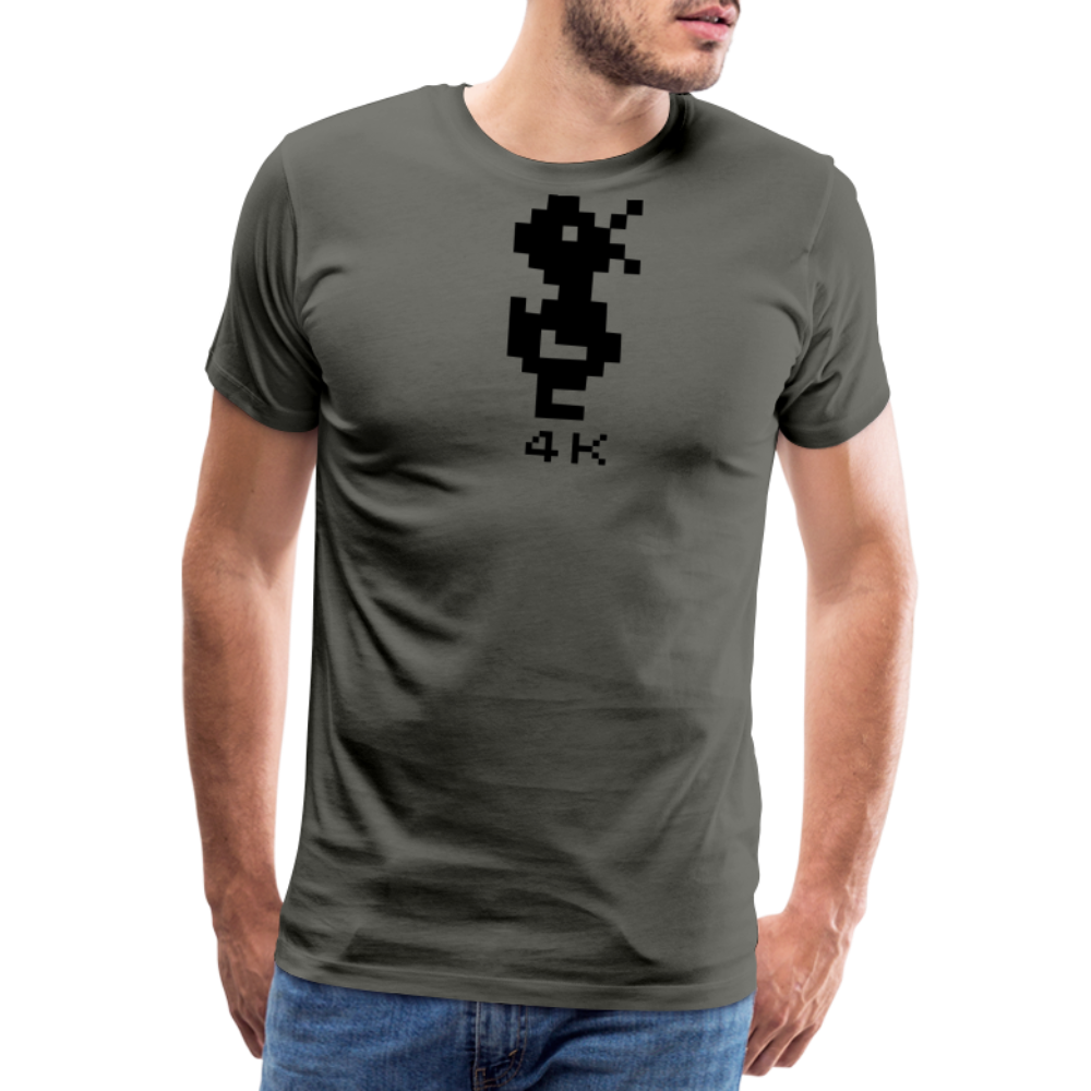 Men’s Premium T-Shirt - 4k Ente - Asphalt